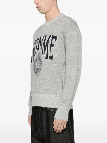 Pulover Comme Des Garcons Homme Plus din jacard gri