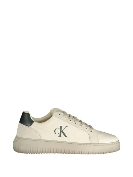 Sneakerși Calvin Klein din piele cu imagine