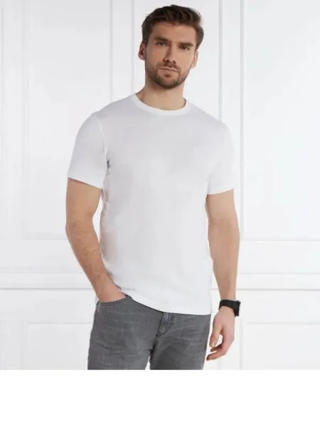BOSS ORANGE Tricou tales | Relaxed fit alb