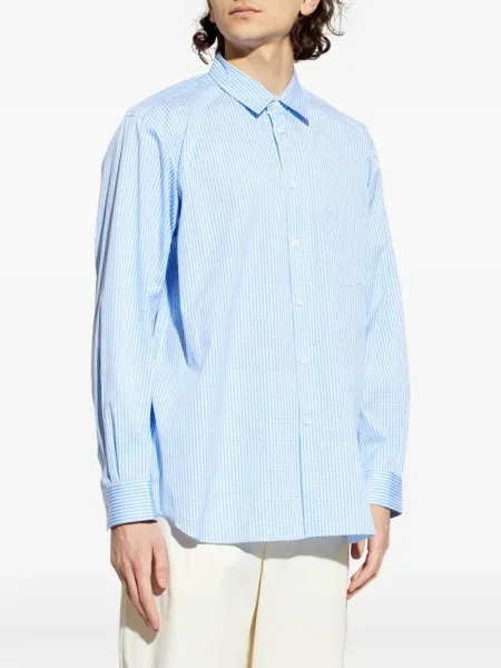 Ριγέ πουκάμισο Comme Des Garçons Shirt μπλε
