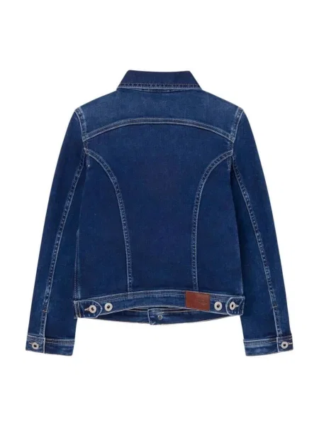 Geacă de blugi copii Pepe Jeans albastru
