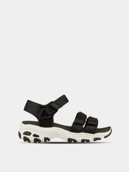 Сандалії Skechers D'Lites Fresh Catch текстиль чорний