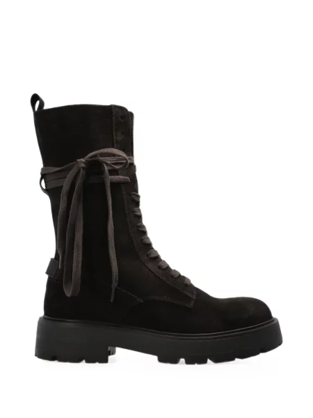Botine Bogner din piele de căprioară maro