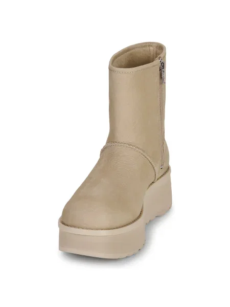 Pantofi Ugg din piele bej
