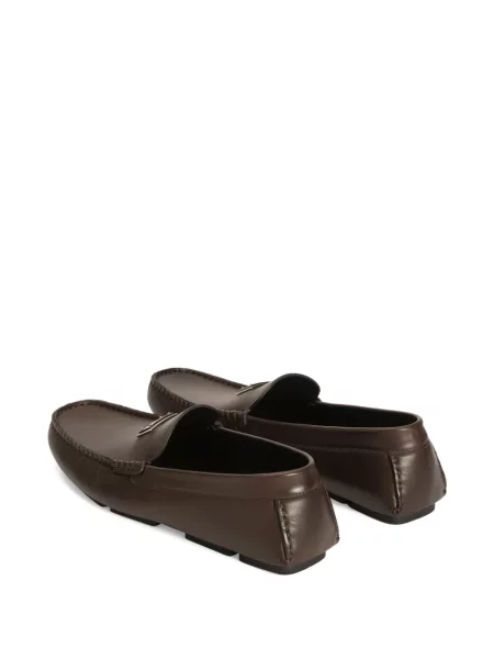 Pantofi loafer Dolce & Gabbana din piele maro