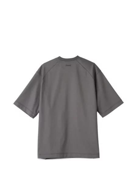 Tricou Laminar cu decolteu rotund gri