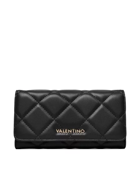 Portfel Valentino Bags skórzany czarny
