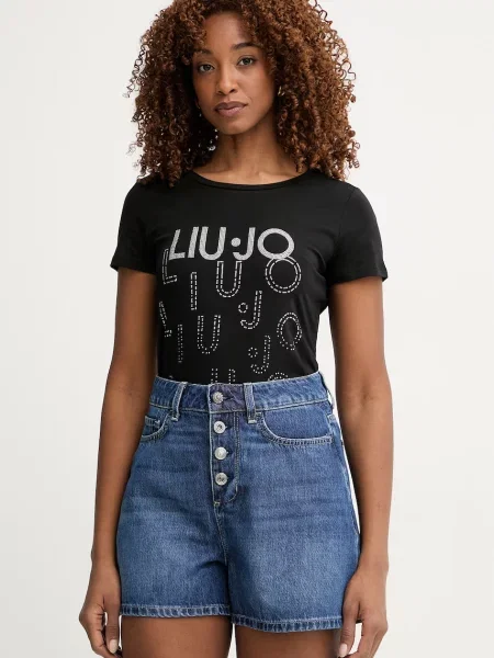 Liu Jo tricou pentru femei din cu negru