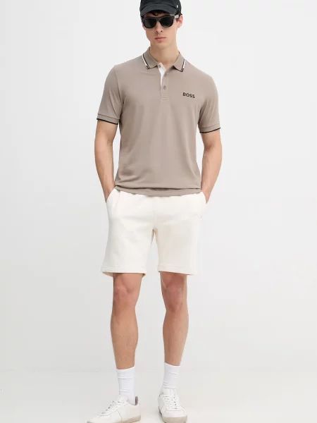 Tommy Hilfiger teplákové šortky pánske béžová