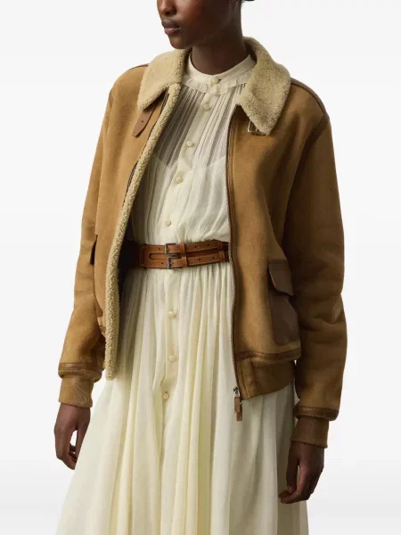 Kołnierzykowy kurtka bomber Ralph Lauren Collection