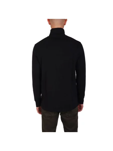 Sweter z golfem Karl Lagerfeld do golfa czarny
