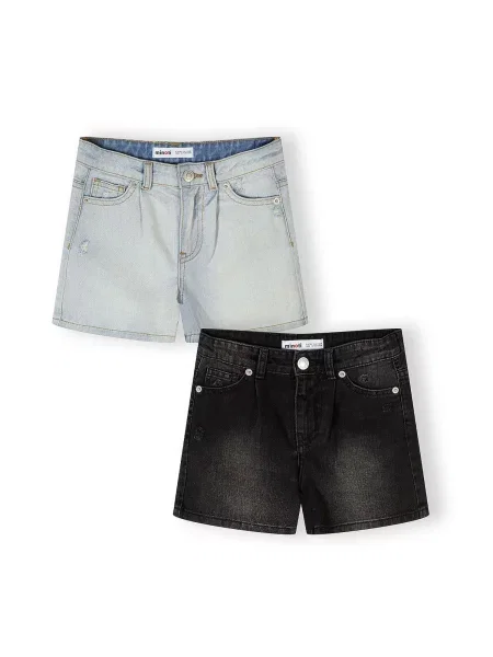 MINOTI Jeans albastru deschis / denim negru