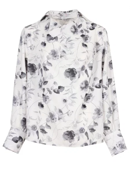 Блуза LadyLike світло-сірий сіра