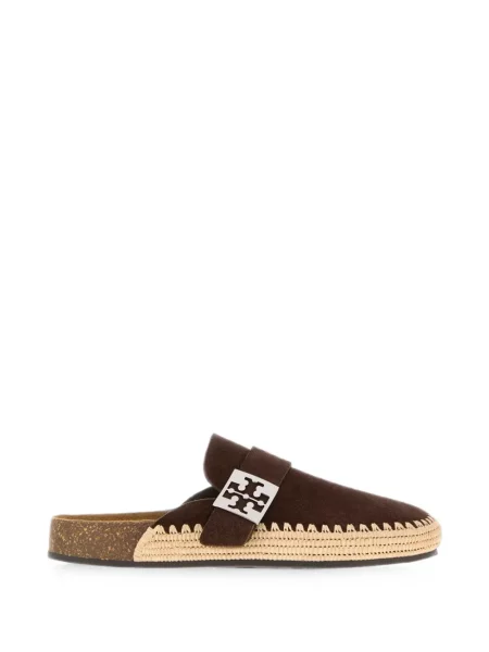 Papuci tip mules Tory Burch maro
