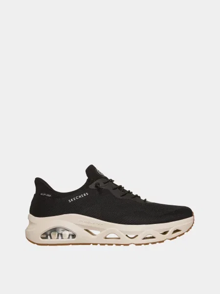 Кожаные кроссовки Skechers черные