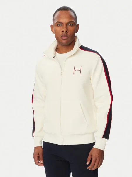 Tommy Hilfiger Hanorac Pique H Badge Crem