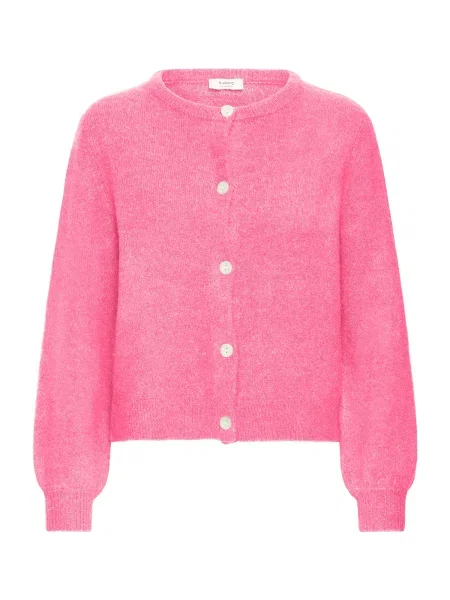 B.young Geacă tricotată BYNimma deschis roz