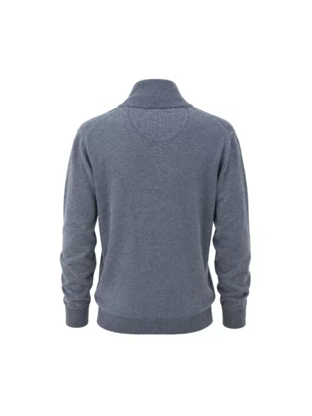 Sweter Bob wełniany niebieski