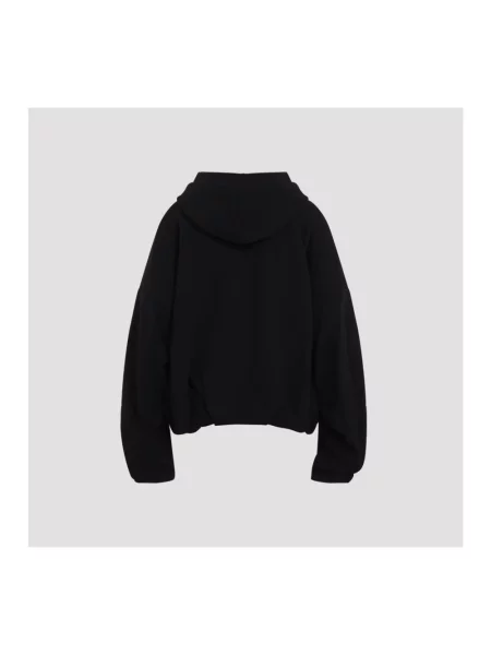 Bluza z kapturem Dries Van Noten z kapturem czarna