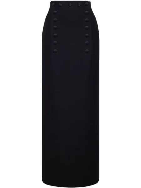 Fusta maxi Adam Lippes negru