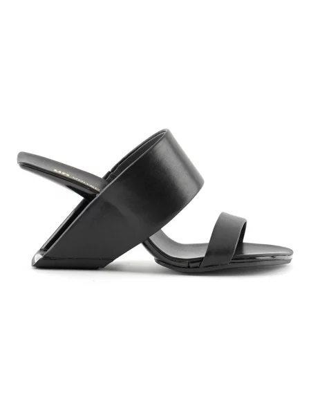Klapki United Nude skórzane czarne