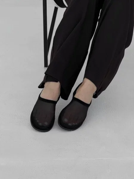 Замшевые туфли 105.store черные