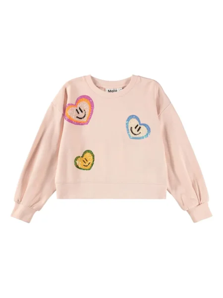 Bluza dziecięca Molo różowa