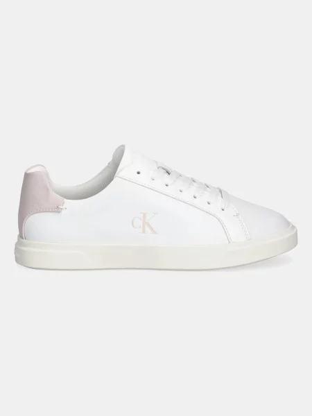Calvin Klein sneakers LOW PRO CUP LACEUP LTH MOIRE bej