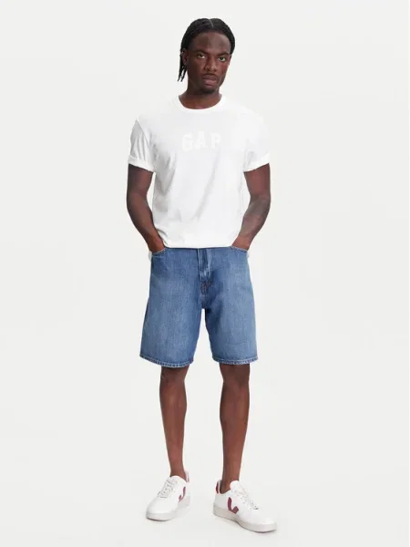 Gap Pantaloni scurți de blugi albastru