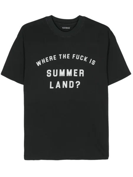 Tricou Nahmias cu imagine gri