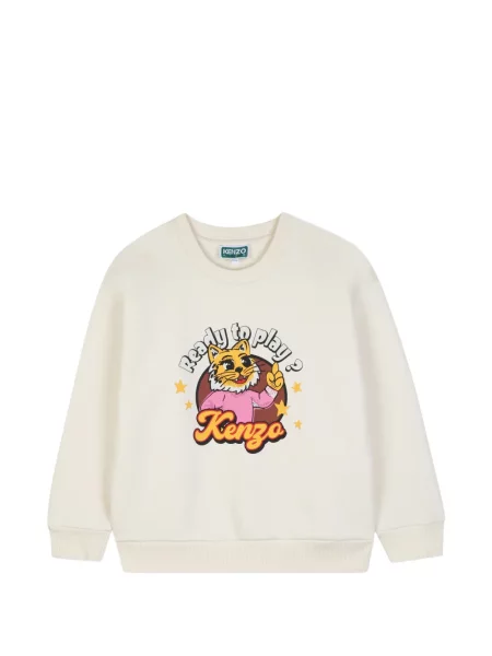 Sweter dziecięcy Kenzo biały