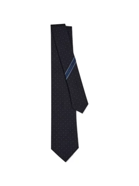 Cravată Ferragamo de mătase albastru