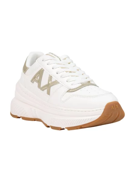 Sneakersy Armani Exchange białe