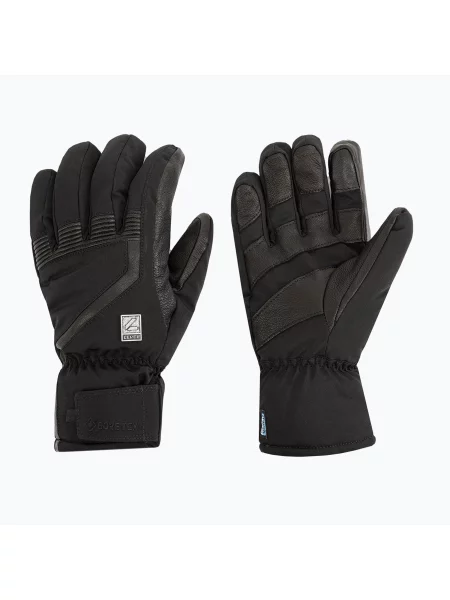 Мъжки ски ръкавици Level I Super Radiator Gore Tex black черно