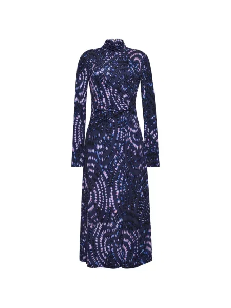 Rochie midi Cara Cara albastru