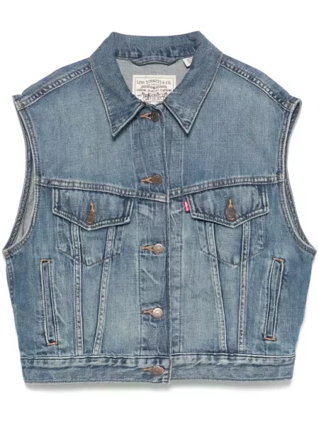 Vestă denim Levi's® albastru