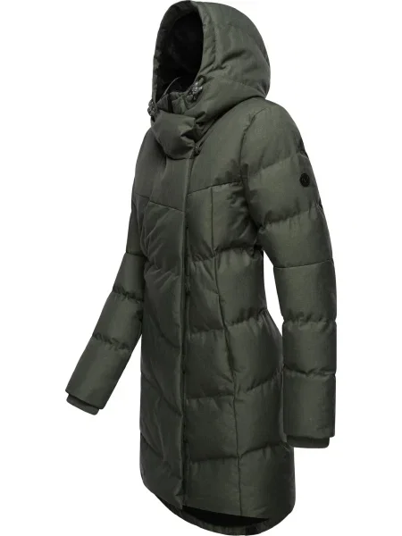 Ragwear Palton funcțională Pavla închis verde