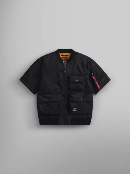 Alpha Industries Бомбер Унісекс чорний