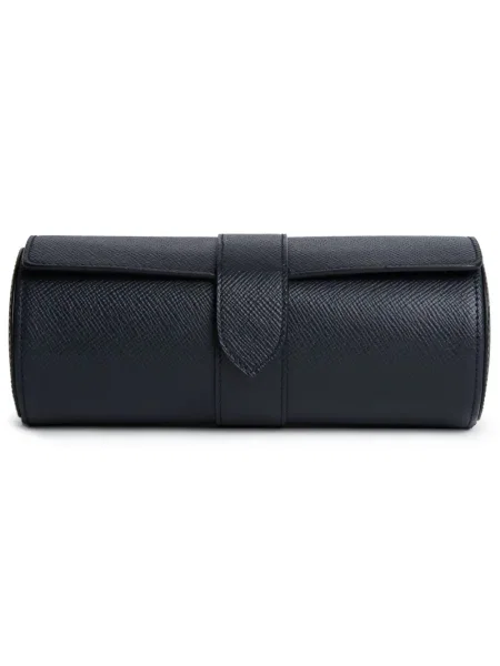 Кожени часовници Smythson синьо