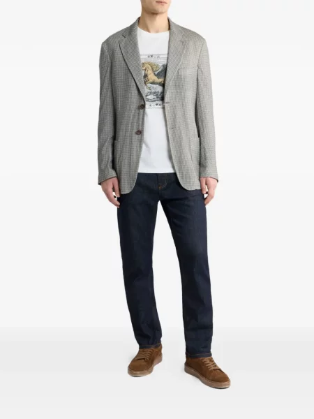 Sacou Etro cu model pepito gri