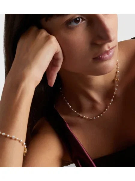 Colier David Yurman cu perle auriu