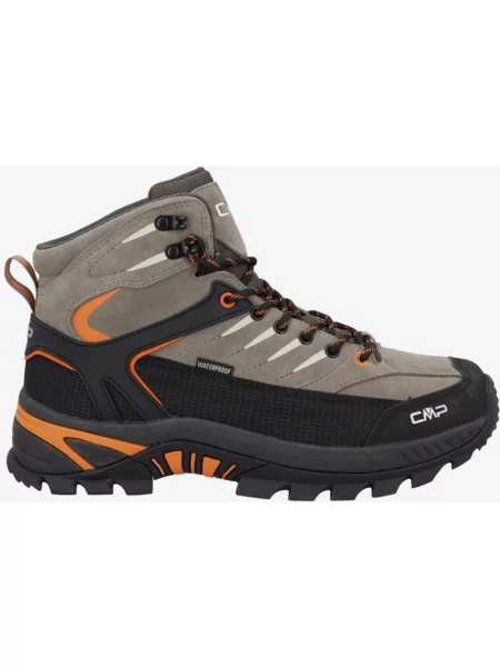Buty trekkingowe CMP Rigel Mid Waterproof szary pomarańczowy 40 czarny