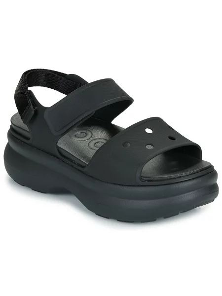 Pantofi Crocs cu bretele negru
