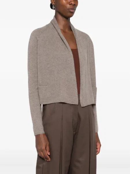 Gulerat decupat cardigan Susanne Bommer