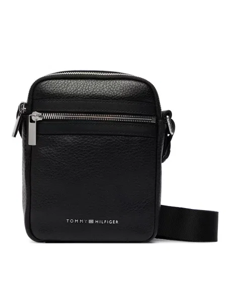 Tommy Hilfiger Taška Přes Rameno / stříbrná černá