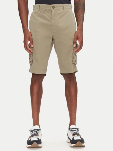 Aeronautica Militare Šortky z materiálu khaki