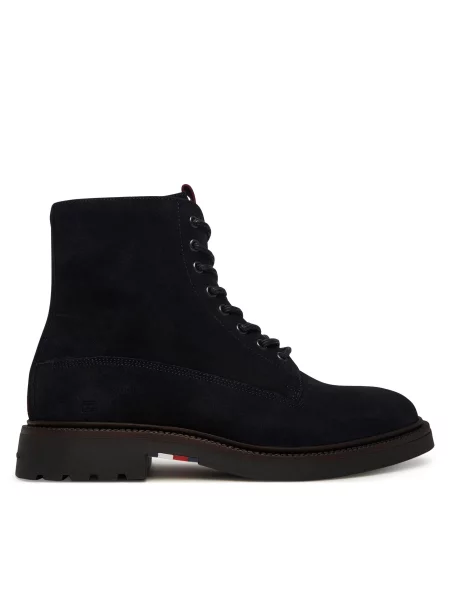 Tommy Hilfiger Zimski škornji Comfort Lwt Mornarsko modra