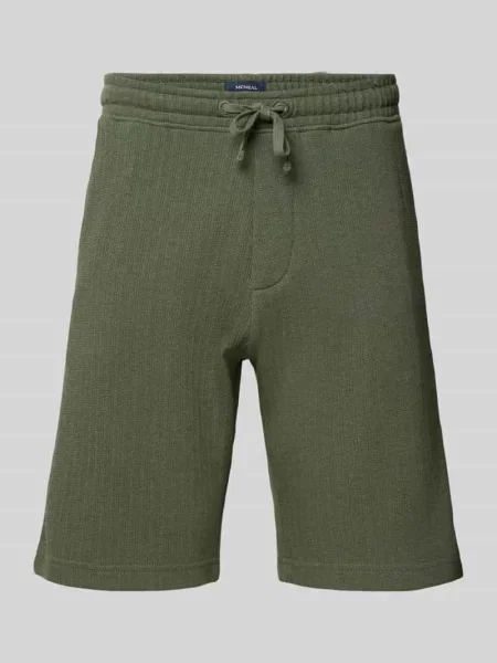 Szorty o kroju regular fit z fakturowanym wzorem Mcneal