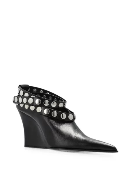 Pantofi cu toc Iro cu pană negru