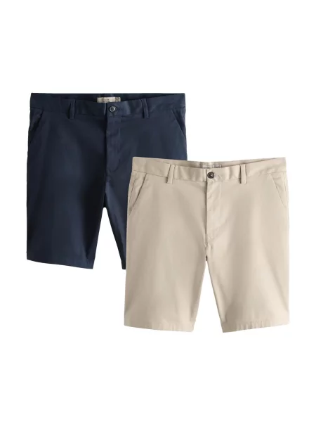 Next Pantaloni eleganți bleumarin / piatră gri